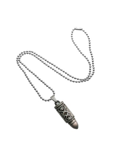 Military Bullet Pendant By Menjewell